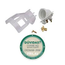Soquete de Lâmpada Original para Refrigeradores Brastemp Side by Side - Código W10369195