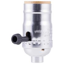 Soquete de lâmpada Power Gear 3-Way Medium Base Silver 12829, 1 pacote Soquete de lâmpada Power Gear 3-Way Medium Base Silver 12829, 1 pacote