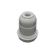 Soquete e-27 abajur plastico branco