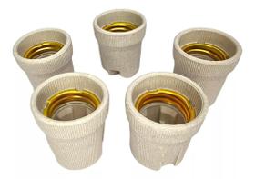 Soquete E27 Cônico Porcelana Envio Imediato Bocal Comum Soquete E27 Cônico Porcelana Envio Imediato Bocal Comum