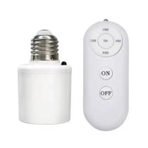Soquete E27 Controle Remoto Timer Sem Fio Liga Desliga Lâmpada Bivolt