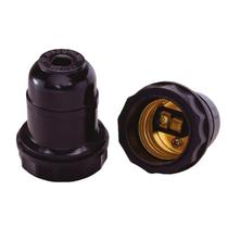 Soquete E27 Para Abajur Preto Decorlux