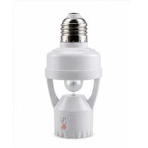 Soquete E27 Sensor Movimento lampada Led Branco Interiorexterior 127 220v comercial residencial quintal sala cozinha