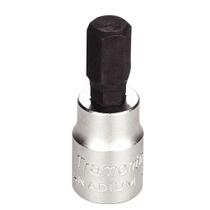 Soquete Em Aço Cromo Vanádio Ponta Hexagonal 10 Mm - Encaixe 3/8" Tramontina Pro Tramontina