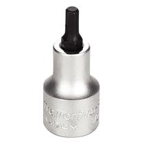 Soquete Em Aço Cromo Vanádio Ponta Hexagonal 5 Mm - Encaixe 1/2" Tramontina Pro Tramontina