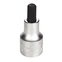 Soquete em Aço Cromo Vanádio Ponta Hexagonal 8 mm - Encaixe 1/2'' Tramontina PRO Soquete em Aço Cromo Vanádio Ponta Hexagonal 8 mm - Encaixe 1/2'' Tramontina PRO