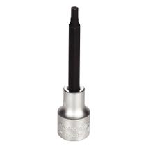 Soquete em Aço Cromo Vanádio Ponta Hexagonal Longa 3/16" - Encaixe 1/2" Tramontina PRO
