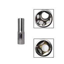Soquete Encaixe Sextavado 1/2" Longo 14mm Cromo Vanadio Soquete Encaixe Sextavado 1/2" Longo 14mm Cromo Vanadio