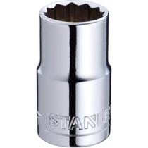 Soquete Estriado 1/2"" 12mm - 4-86-544 - STANLEY Soquete Estriado 1/2"" 12mm - 4-86-544 - STANLEY