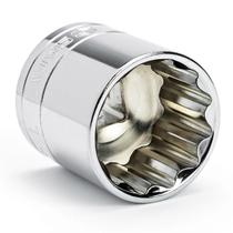 Soquete Estriado 1/2''x17mm Aço CRV ST13608SC Sata Soquete Estriado 1/2''x17mm Aço CRV ST13608SC Sata