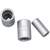 Soquete Estriado 1/4" - 7/16" D20 Gedore 013158