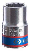 Soquete Estriado 11mm 3/8 King Tony 333011m Soquete Estriado 11mm 3/8 King Tony 333011m