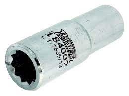 Soquete Estriado 17 mm com encaixe de 1/2 Polegada para Suspensão Traseira do Civic RAVEN 184002