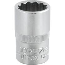 Soquete Estriado com Encaixe de 1/2", 17 mm, Gedore RED