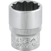 Soquete Estriado com Encaixe de 1/2", 22 mm, Gedore RED