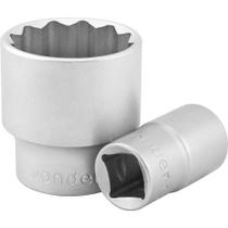 Soquete Estriado com Encaixe de 1/2", 32 mm, Vonder OstenVonder Soquete Estriado com Encaixe de 1/2", 32 mm, Vonder OstenVonder