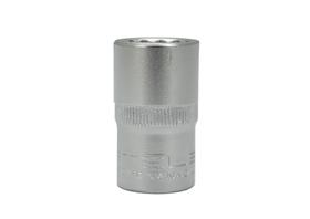 Soquete Estriado Curto Aço Cromo Vanadium Encaixe 1/2 Pol- Stels Tamanho: 15/16 Soquete Estriado Curto Aço Cromo Vanadium Encaixe 1/2 Pol- Stels Tamanho: 15/16