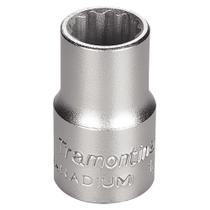 Soquete Estriado em Aço Cromo Vanádio 16 mm - Encaixe 1/2'' Tramontina PRO