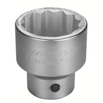 Soquete Estriado em Aço Cromo Vanádio 2.1/4" - Encaixe 1" Tramontina PRO Soquete Estriado em Aço Cromo Vanádio 2.1/4" - Encaixe 1" Tramontina PRO