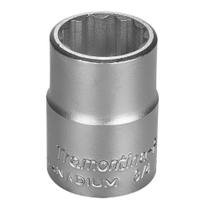 Soquete Estriado Em Aço Cromo Vanádio 26 Mm - Encaixe 3/4" Tramontina Soquete Estriado Em Aço Cromo Vanádio 26 Mm - Encaixe 3/4" Tramontina