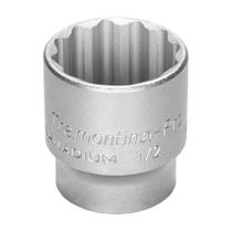 Soquete Estriado em Aço Cromo Vanádio 30 mm - Encaixe 1/2'' Tramontina PRO