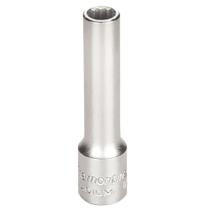 Soquete Estriado Em Aço Cromo Vanádio 7/32 Polegada - Encaixe 1/4 Polegada Tramontina Pro Tramontina