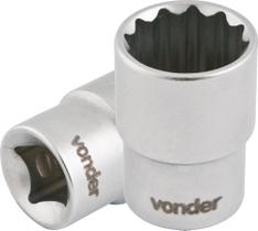Soquete estriado enc 1/2" 26mm curto vanád. Vonder Soquete estriado enc 1/2" 26mm curto vanád. Vonder