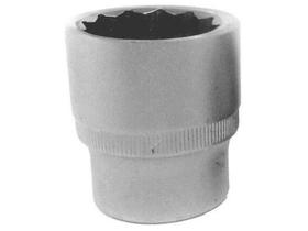 Soquete estriado encaixe 1/2 CrV - 27mm - STELS