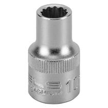 Soquete estriado encaixe 1/2pol cromo vanadio 10mm 1pc stels Soquete estriado encaixe 1/2pol cromo vanadio 10mm 1pc stels