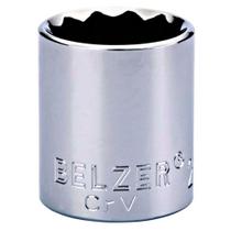 Soquete Estriado Encaixe 3/8" - 3/8" Belzer