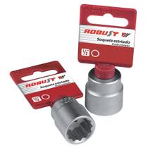 Soquete Estriado Encaixe de 1/2 x 5/8" Robust Soquete Estriado Encaixe de 1/2 x 5/8" Robust
