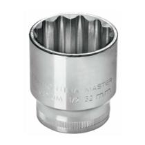 Soquete Estriado L 1/2'' 18mm - Aço Cromo Vanádio - Tramontina Soquete Estriado L 1/2'' 18mm - Aço Cromo Vanádio - Tramontina