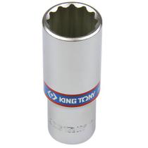 Soquete estriado longo 22mm - 1/2pol king tony