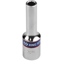 Soquete estriado longo 8mm - 1/2pol king tony