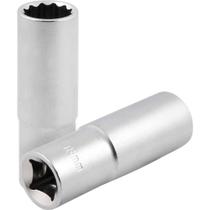 Soquete Estriado Longo, com Encaixe de 1/2", 18 mm, Vonder OstenVonder Soquete Estriado Longo, com Encaixe de 1/2", 18 mm, Vonder OstenVonder