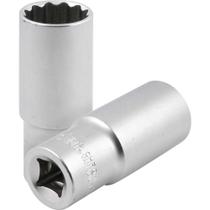 Soquete Estriado Longo, com Encaixe de 1/2", 27 mm, Vonder OstenVonder Soquete Estriado Longo, com Encaixe de 1/2", 27 mm, Vonder OstenVonder