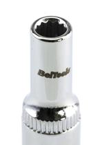 Soquete Estriado Longo Encaixe de 1/4 CRV 4mm Beltools