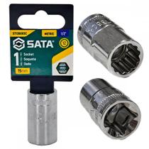 Soquete Estriado Sata 1/2'' - 15Mm Soquete Estriado Sata 1/2'' - 15Mm