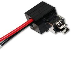 Soquete Farol Lâmpada H1 com Aterramento