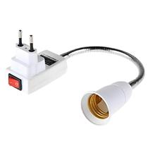 Soquete Flexível E27 Adaptador Lâmpada Tomada 20cm Bestfer