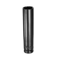 Soquete HARFINGTON 24 mm encaixe 1/2" 15 cm tratado termicamente Soquete HARFINGTON 24 mm encaixe 1/2" 15 cm tratado termicamente
