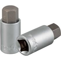 Soquete hexagonal 17 mm encaixe de 1/2" VONDER Soquete hexagonal 17 mm encaixe de 1/2" VONDER