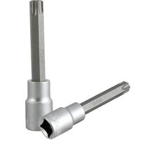 Soquete Hexalobular T55 Macho Longo Com Encaixe de 1/2" - Vonder