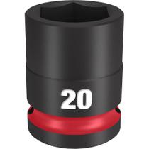 Soquete impacto 1/2" x 20mm x 48mm 49-66-6252 milwaukee