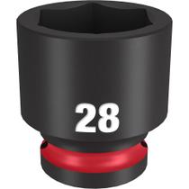 Soquete impacto 1/2" x 28mm x 48mm 49-66-6260 milwaukee Soquete impacto 1/2" x 28mm x 48mm 49-66-6260 milwaukee