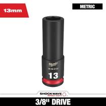 Soquete impacto b 3/8" x 13mm x 63mm 49-66-6155 milwaukee Soquete impacto b 3/8" x 13mm x 63mm 49-66-6155 milwaukee