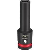Soquete impacto c 1/2" x 09mm x 78mm 49-66-6270 milwaukee Soquete impacto c 1/2" x 09mm x 78mm 49-66-6270 milwaukee