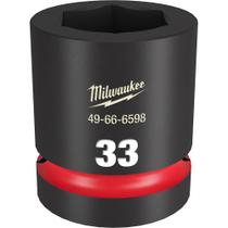 Soquete impacto e 1" x 33mm x 70mm 49-66-6598 milwaukee Soquete impacto e 1" x 33mm x 70mm 49-66-6598 milwaukee