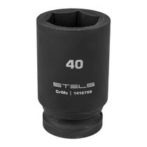 Soquete Impacto Longo 40mm Hex Cr-Mo Stels Soquete Impacto Longo 40mm Hex Cr-Mo Stels