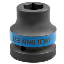 Soquete Impacto Sextavado 22mm Encaixe de 1 Polegadas Kingtony